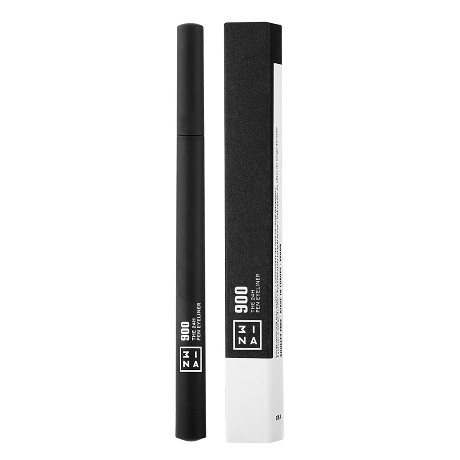 Thumbnail 4 de 3INA MAKEUP The 24h Pen Eyeliner 900 Schwarz – matt, präzise & langhaftend