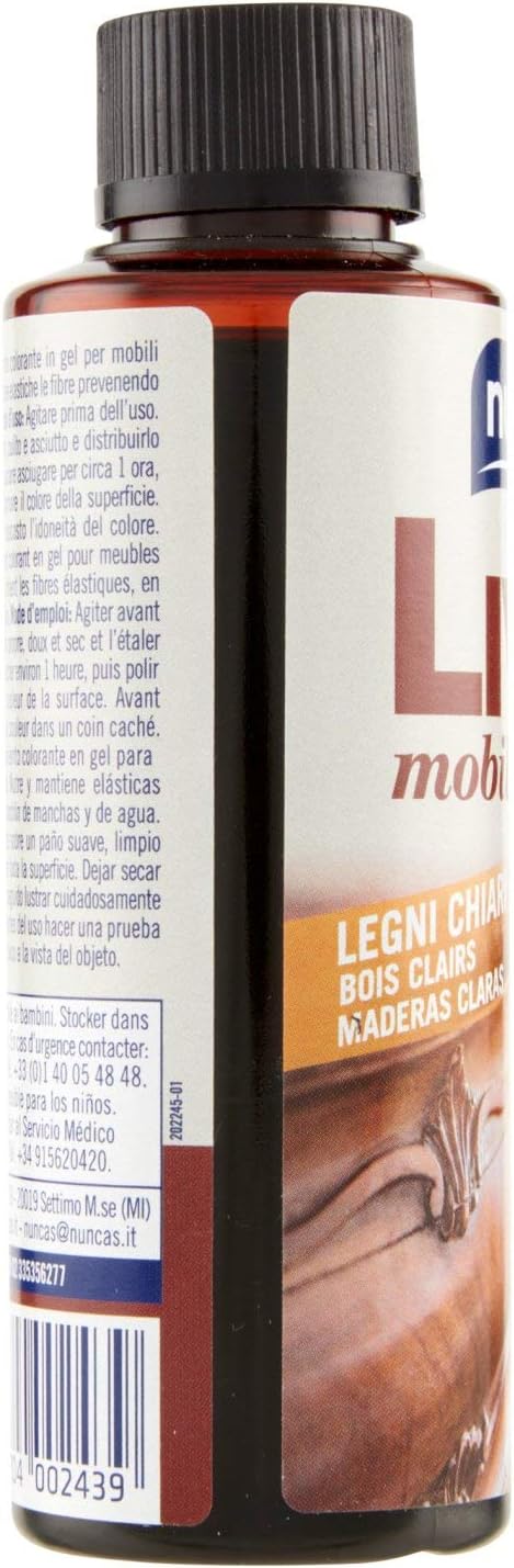 Detalle de Nuncas Livax Mobili&Design Olio Restauratore Legni Chiari - 120 ml