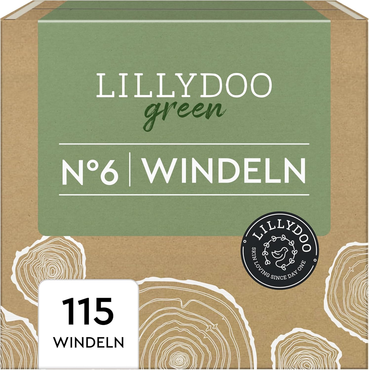 Detalle de LILLYDOO green windeln Größe 6 (13–18 kg) – Monatsbox 115 Stück