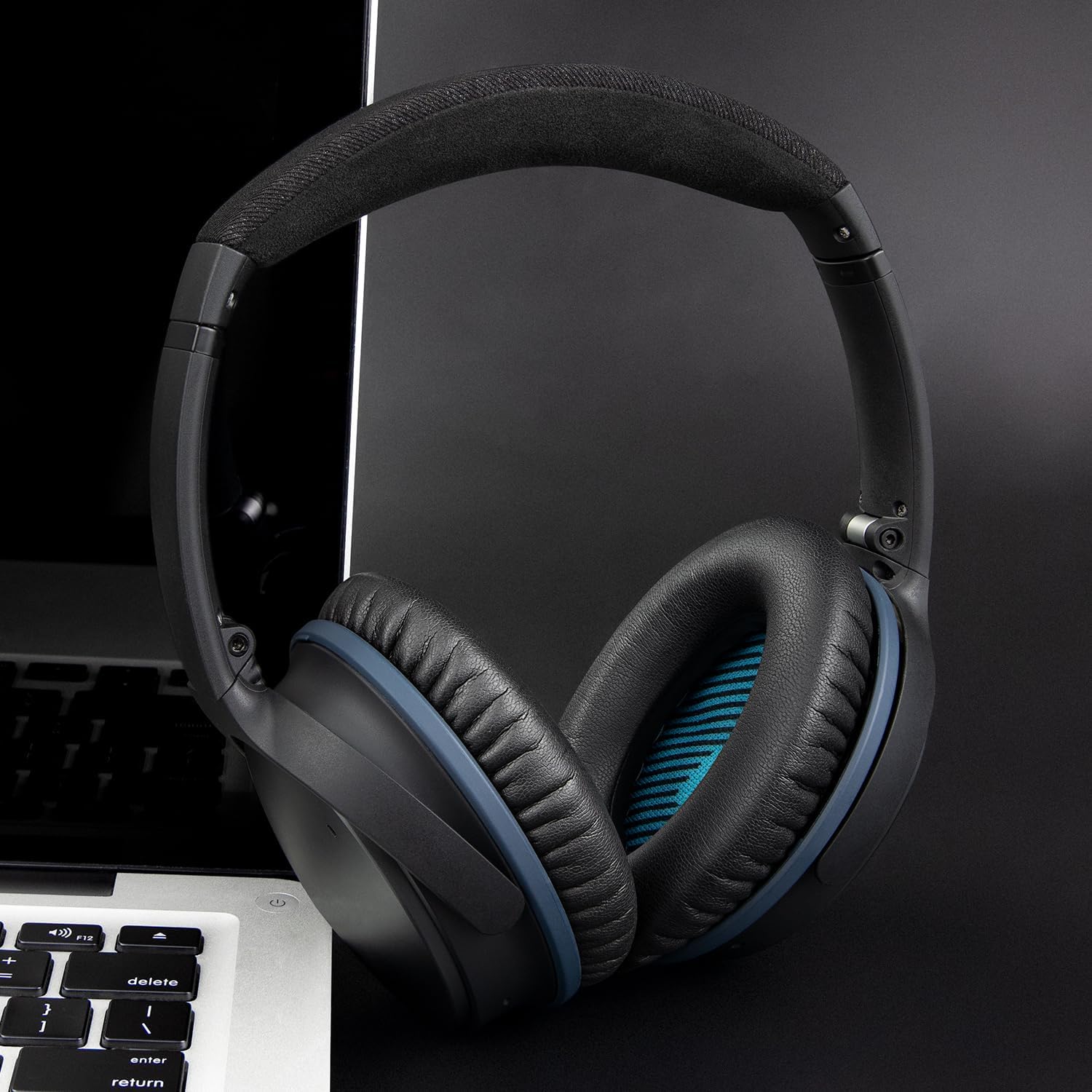 Detalle de SoloWIT Protein Leather Earpads for Bose QC35