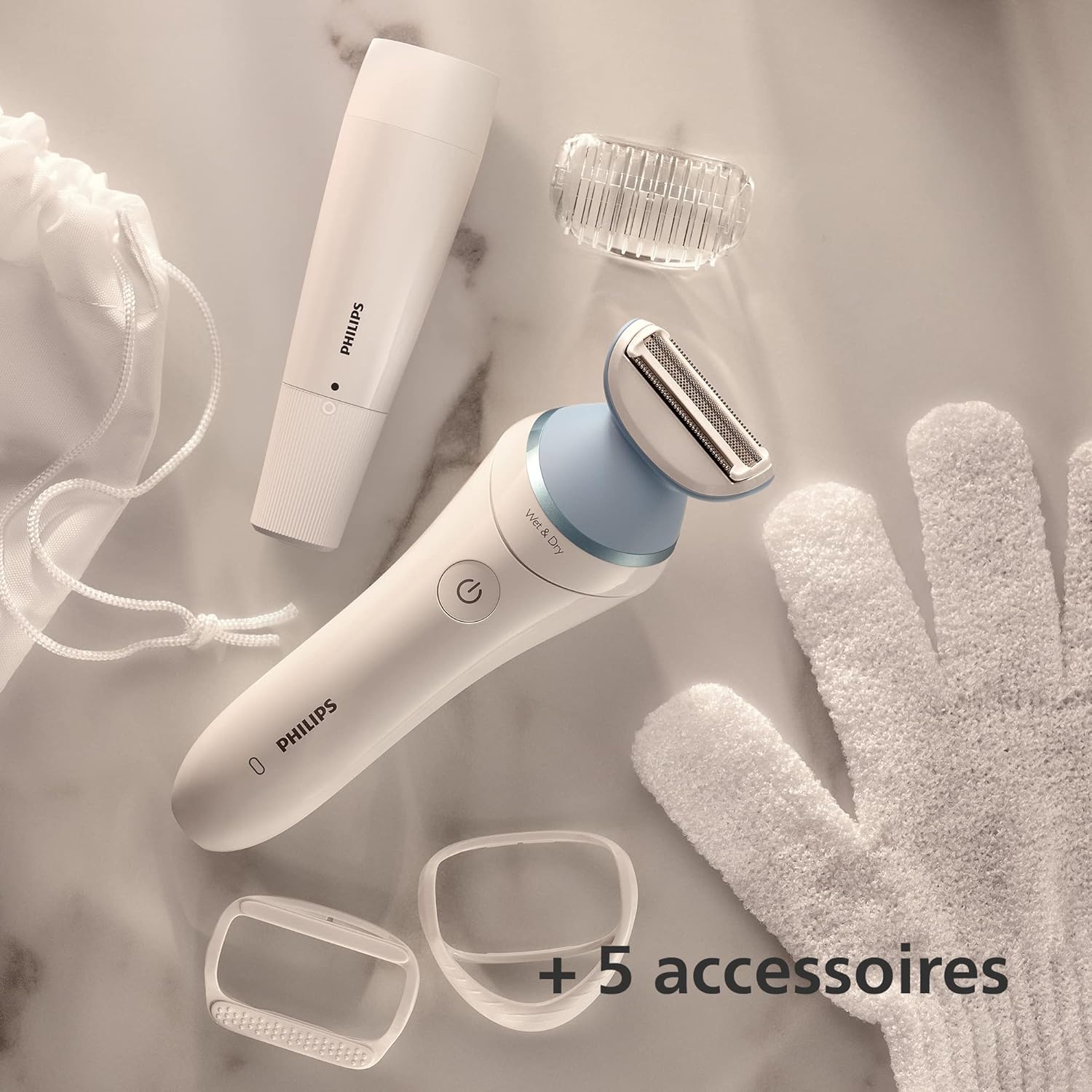 Thumbnail 4 de Philips Afeitadora Mujer Serie 8000 5 accesorios