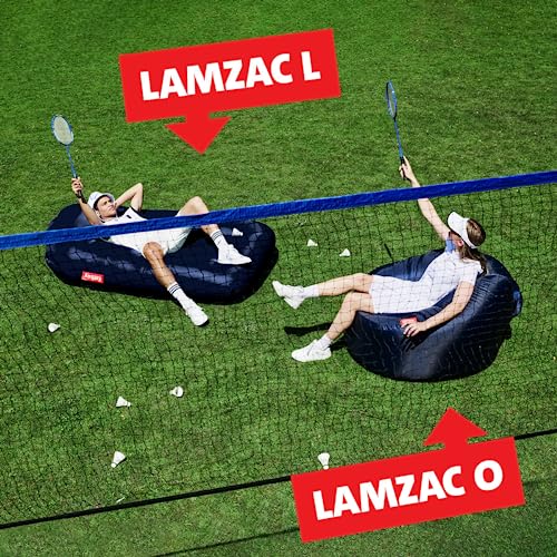 Detalle 1 de Fatboy Lamzac L Matelas Gonflable – 195 x 112 x 50 cm – Bleu Foncé