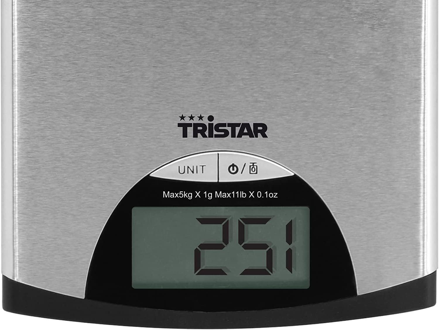 Thumbnail 5 de Tristar KW-2435 - Báscula de cocina digital plateada