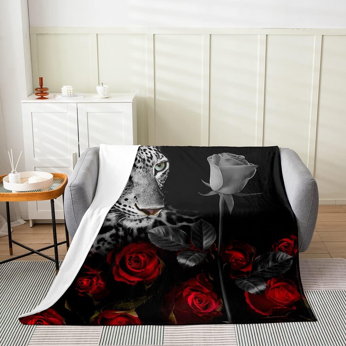 Thumbnail 6 de Homewish Hai Decke für Kinder – Flanell Überwurfdecke 150 x 200 cm, ultrawarm