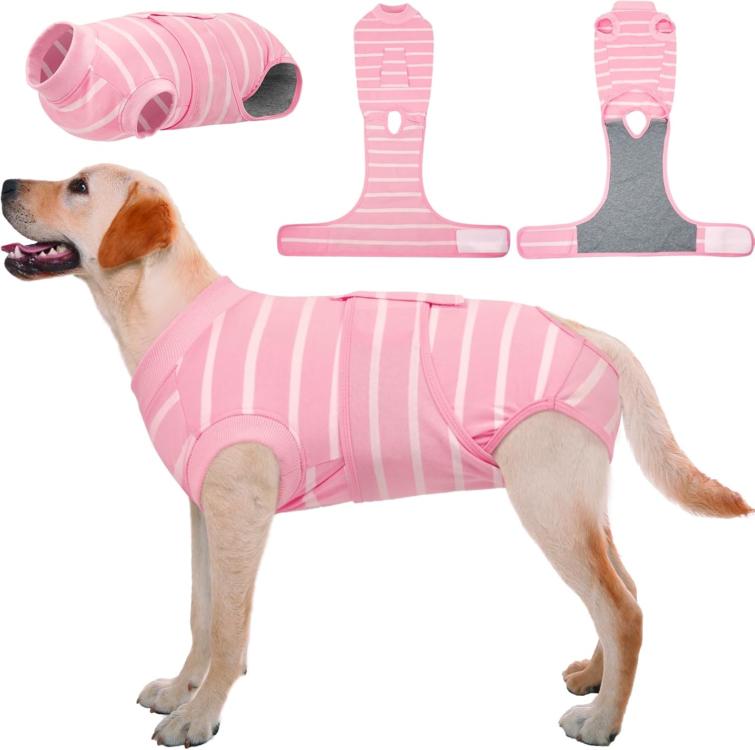 Kuoser Combinaison de récupération pour chien après chirurgie – tailles XS à XXL