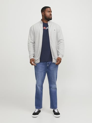 Detalle de Jack & Jones Jjecorp Logo Tee Crew Neck Noos Pls T-Shirt – Navy Blazer, 7XL EU
