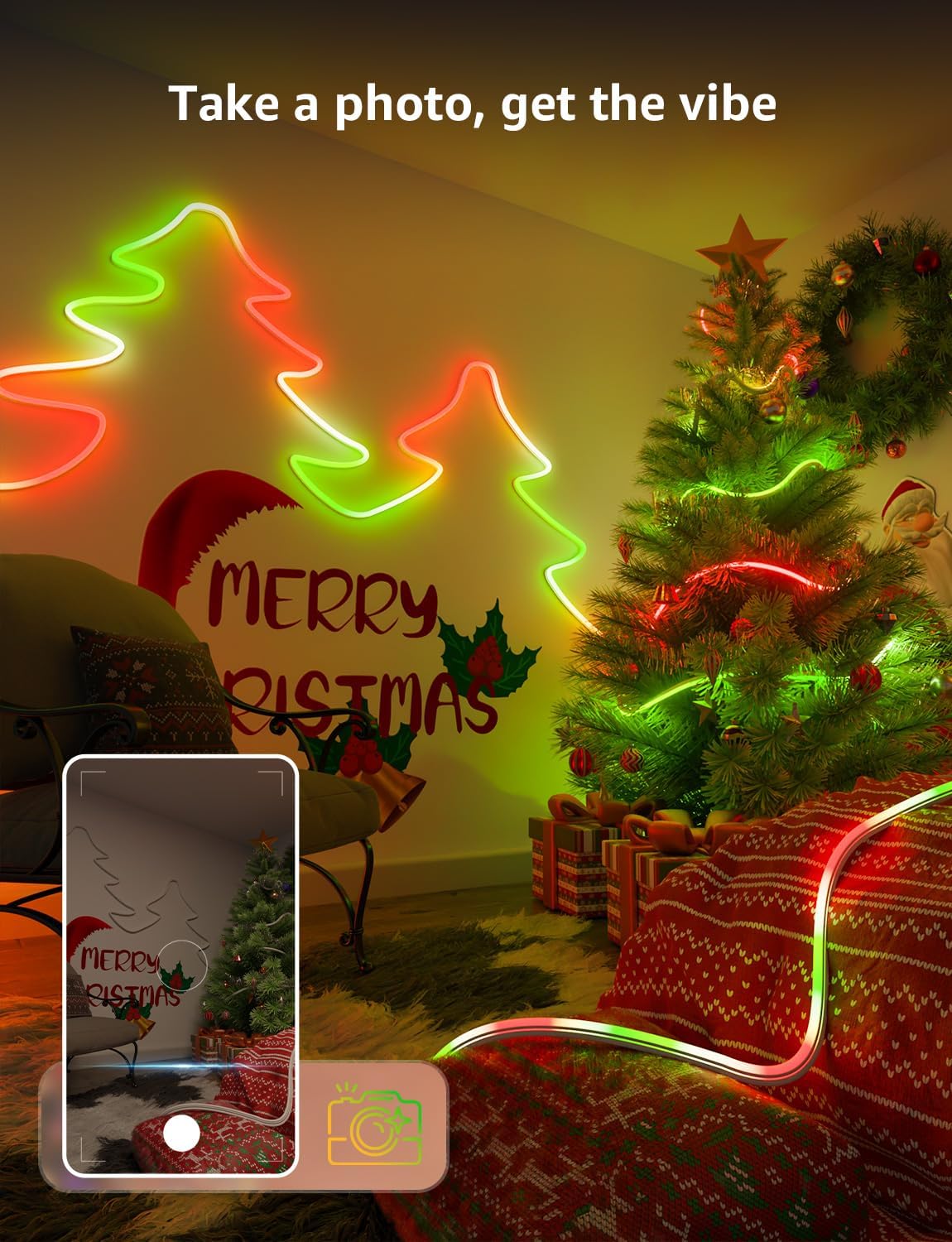 Thumbnail 3 de Lepro N1-6-US RGBIC Neon LED Strip, 20 ft, AI Design, IP65