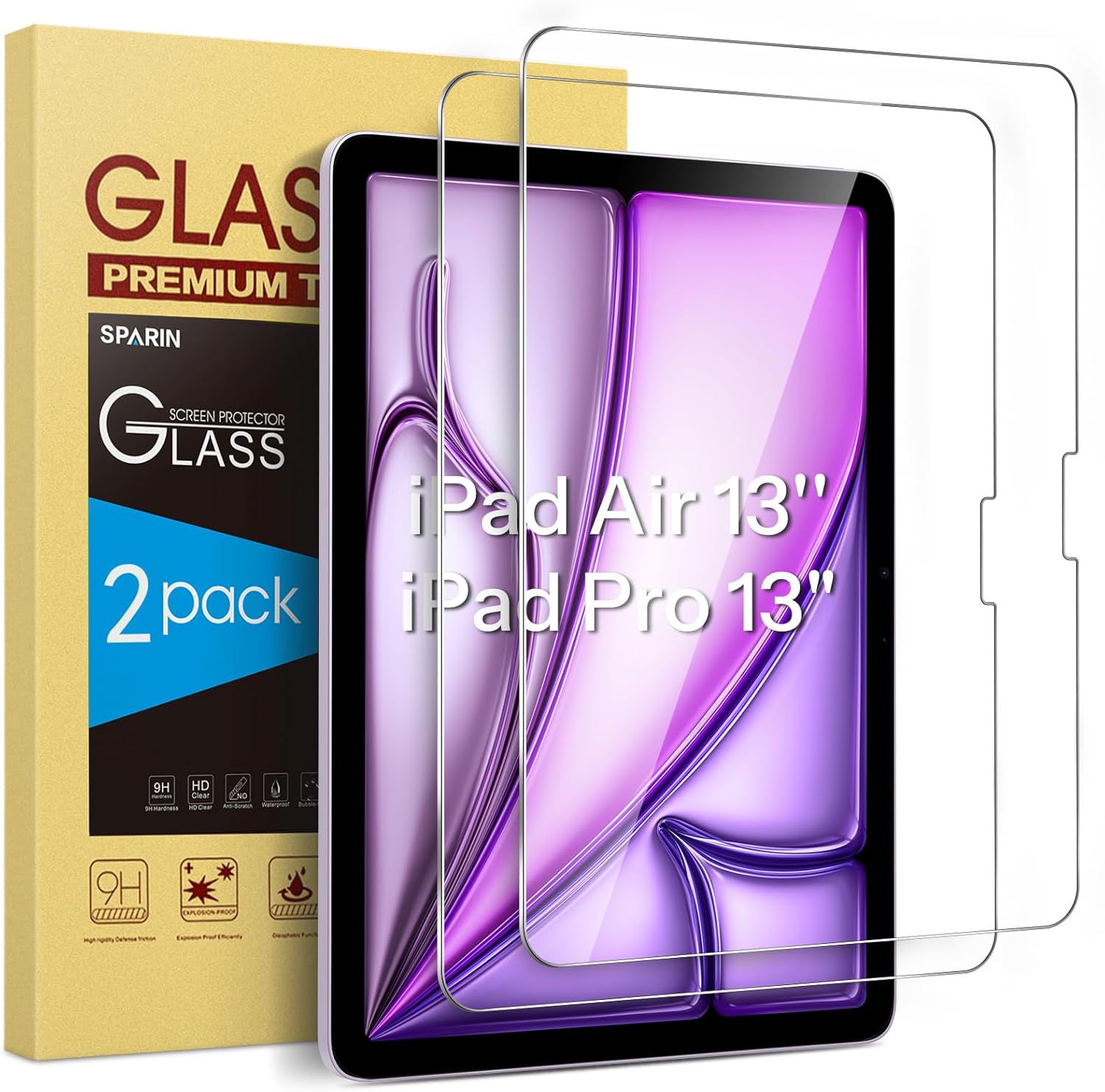 Detalle de SPARIN Screen Protector for iPad Air 13 Inch 0.33mm