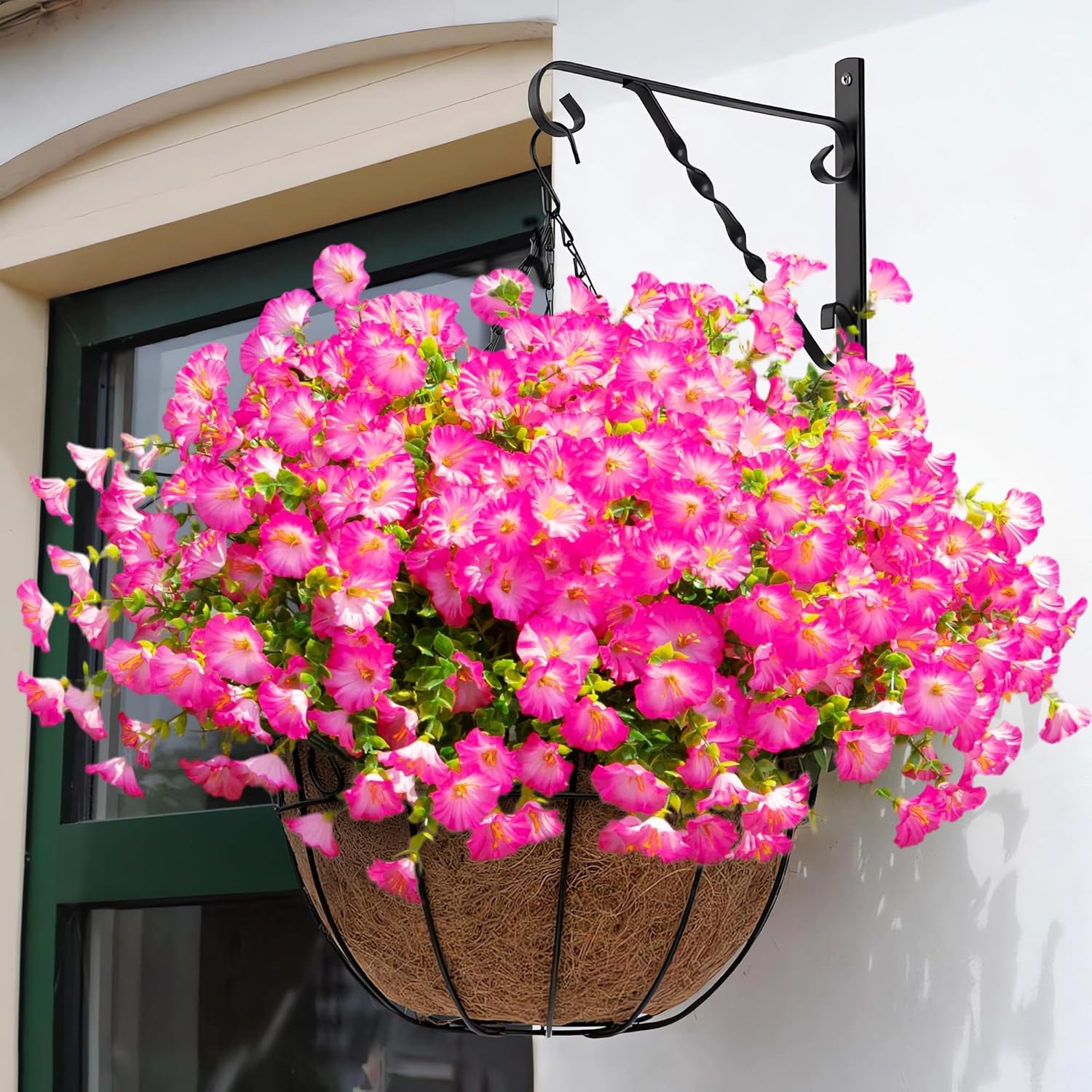 Detalle 1 de Orphidel Morning Glory 16 Bundles Faux Flowers