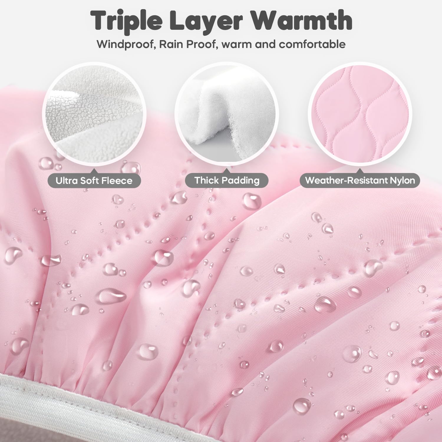 Thumbnail 6 de Baby Car Seat Cover with Fleece