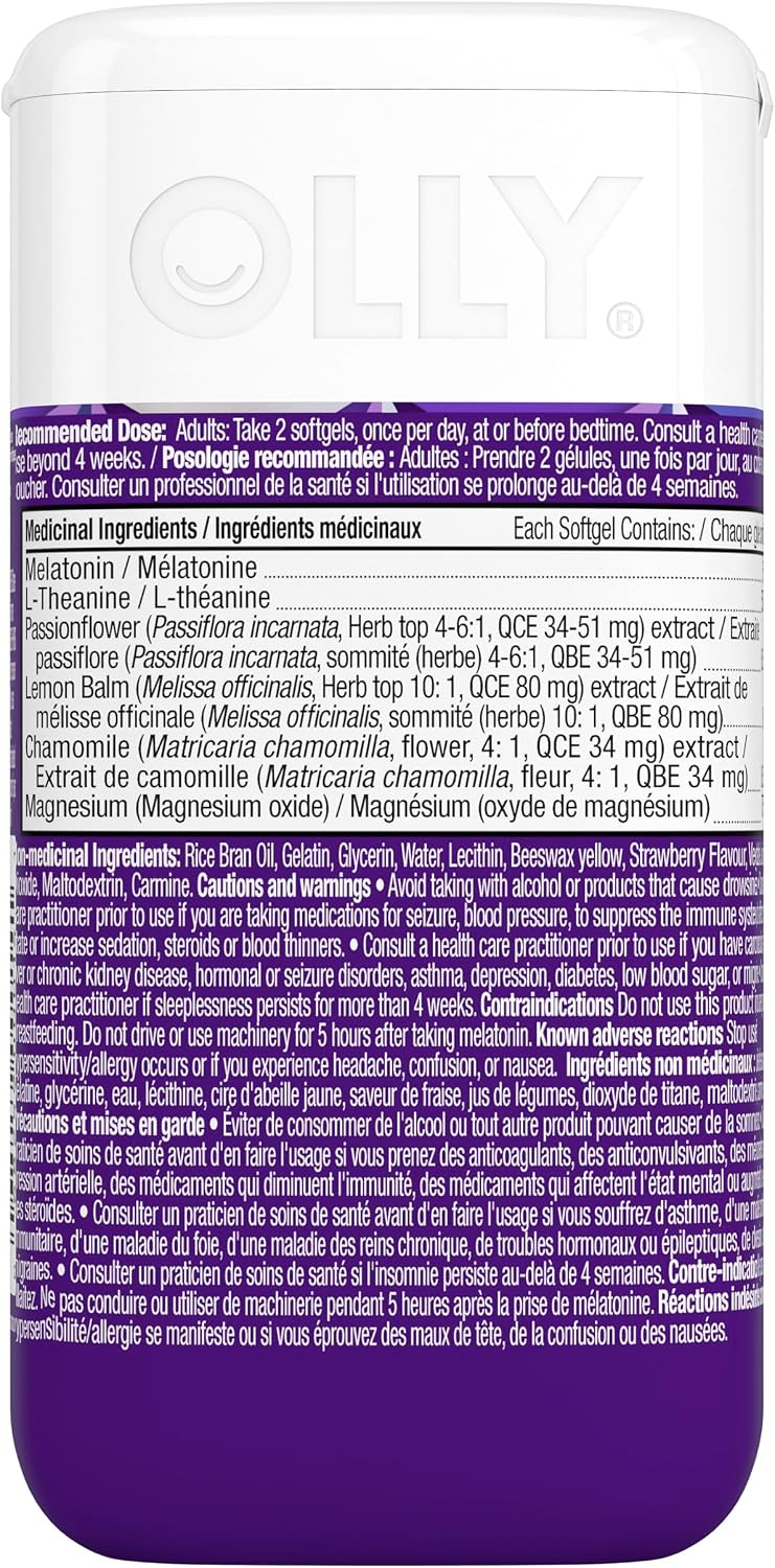 Detalle de OLLY Sleep Softgels 10 mg Melatonin
