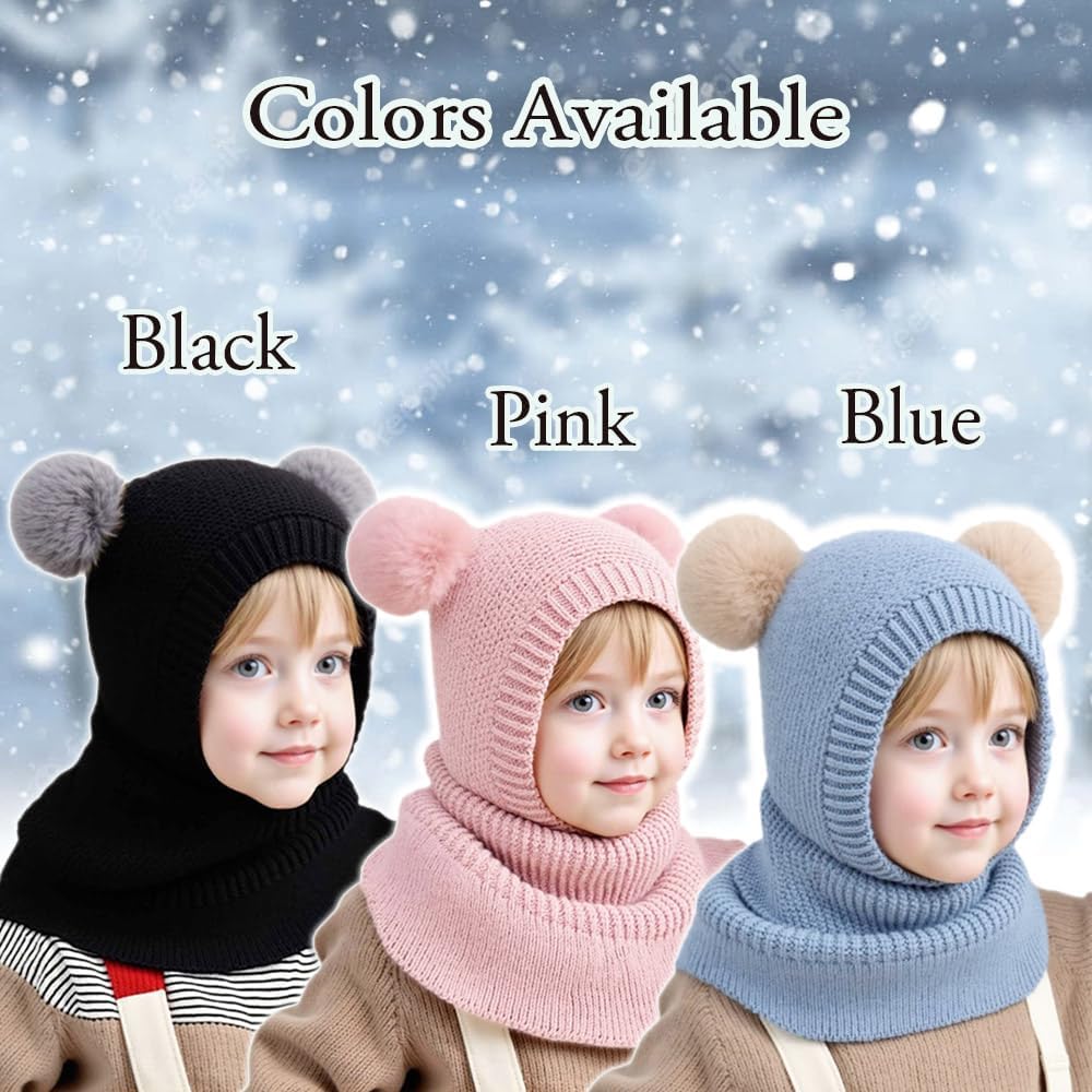 Thumbnail 6 de FUYAO Toddler Girls Balaclava Hat 48-52cm