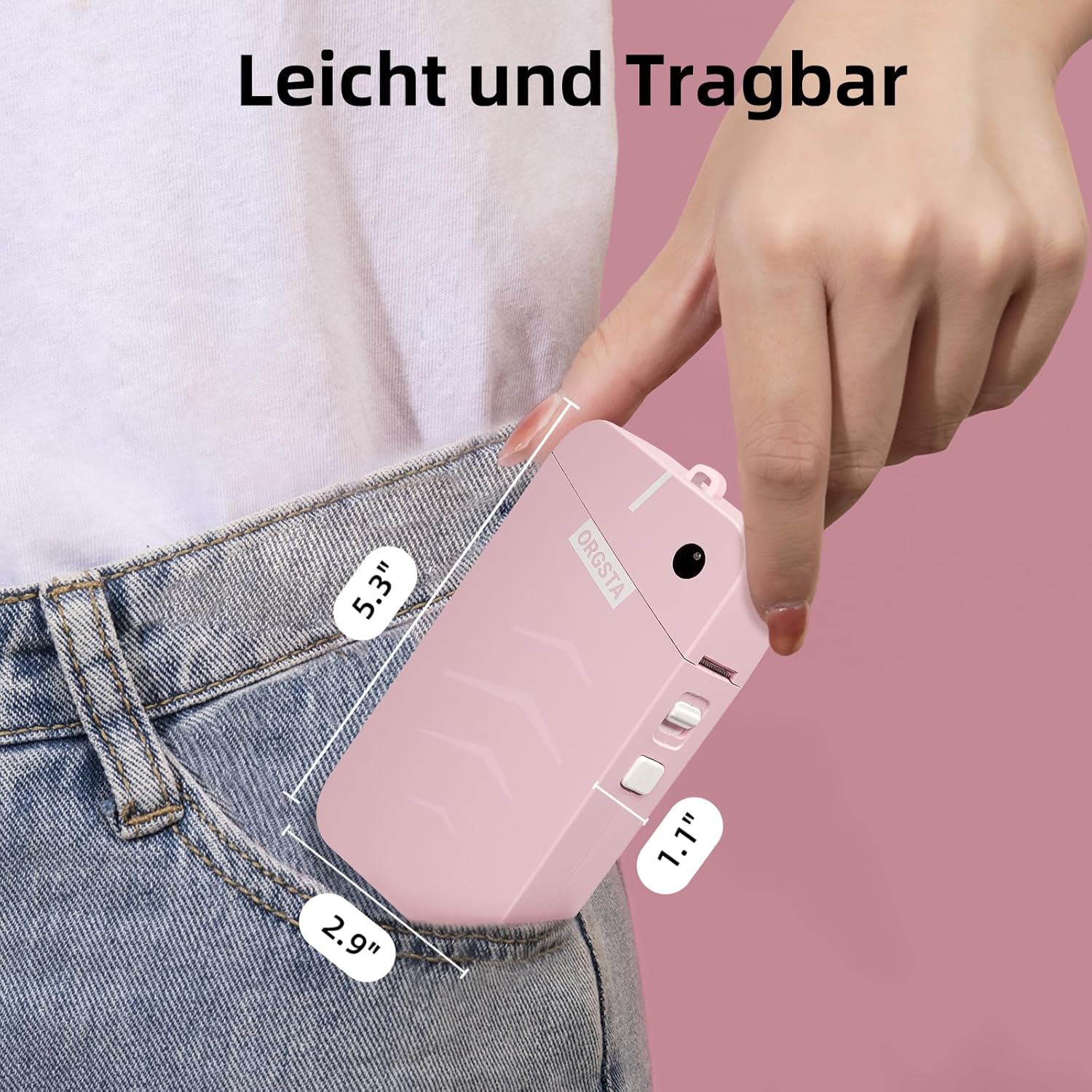 Thumbnail 2 de ORGSTA S001 Etikettendrucker 2000 mAh 🖨️