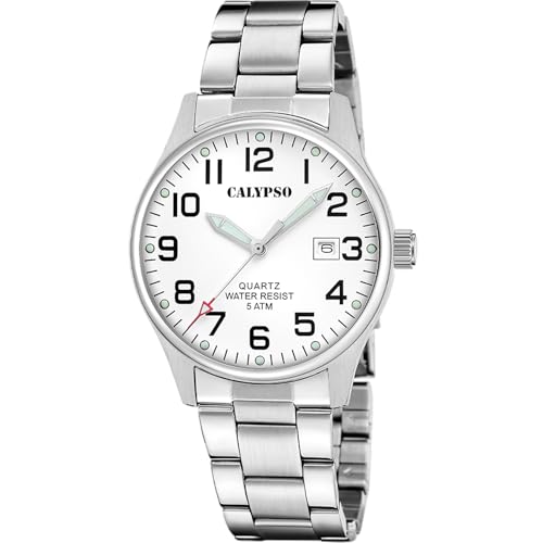 Detalle de CALYPSO K5860/1 reloj 5 ATM acero inoxidable plateado