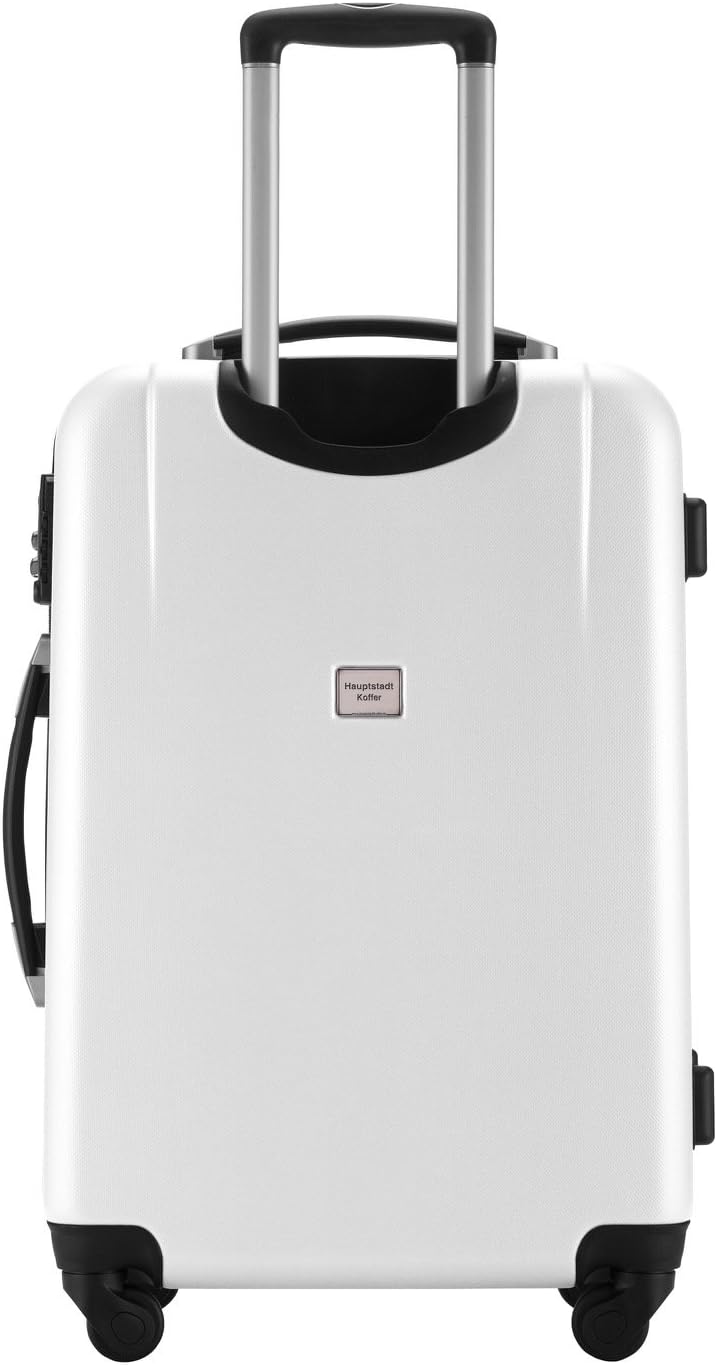 Detalle de Hauptstadtkoffer Valigia 65 cm Bianco: robusta, comoda e sicura per viaggi brevi