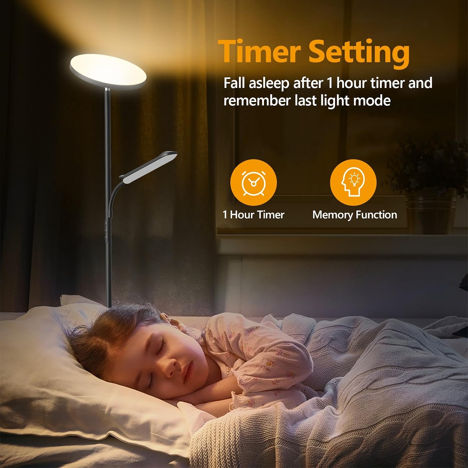 Thumbnail 5 de LUCKEA Lampadaire LED Dimmable 42W 4000LM