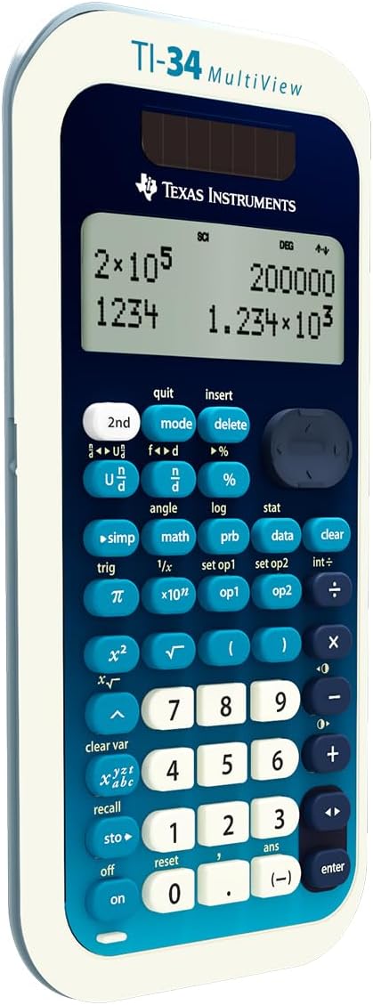 Detalle de Texas Instruments TI-34 MultiView Scientific Calculator
