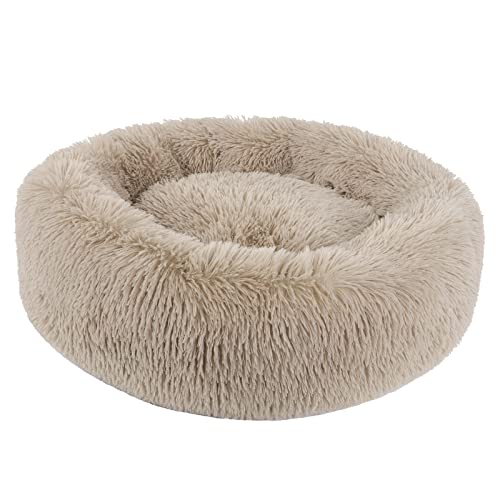 Detalle de BVAGSS Anxiety Dog Bed 70 cm calming donut