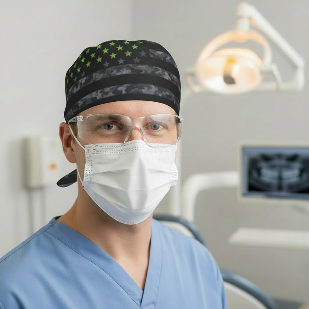 Detalle de Polyester Scrub Cap