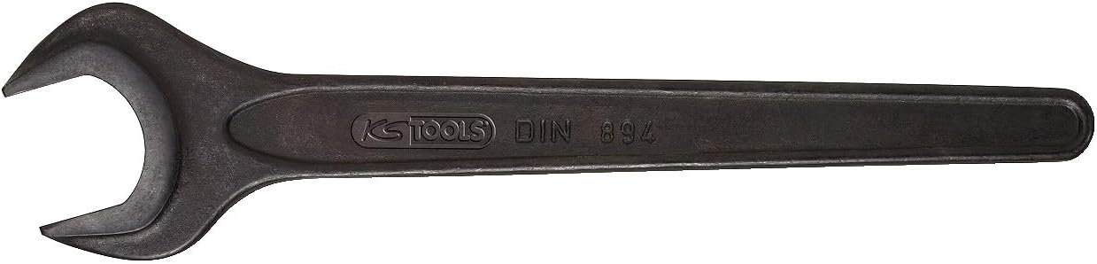 Detalle de KS TOOLS 517.0540 — Clé à fourches simple brunie 40 mm, Chrome vanadium