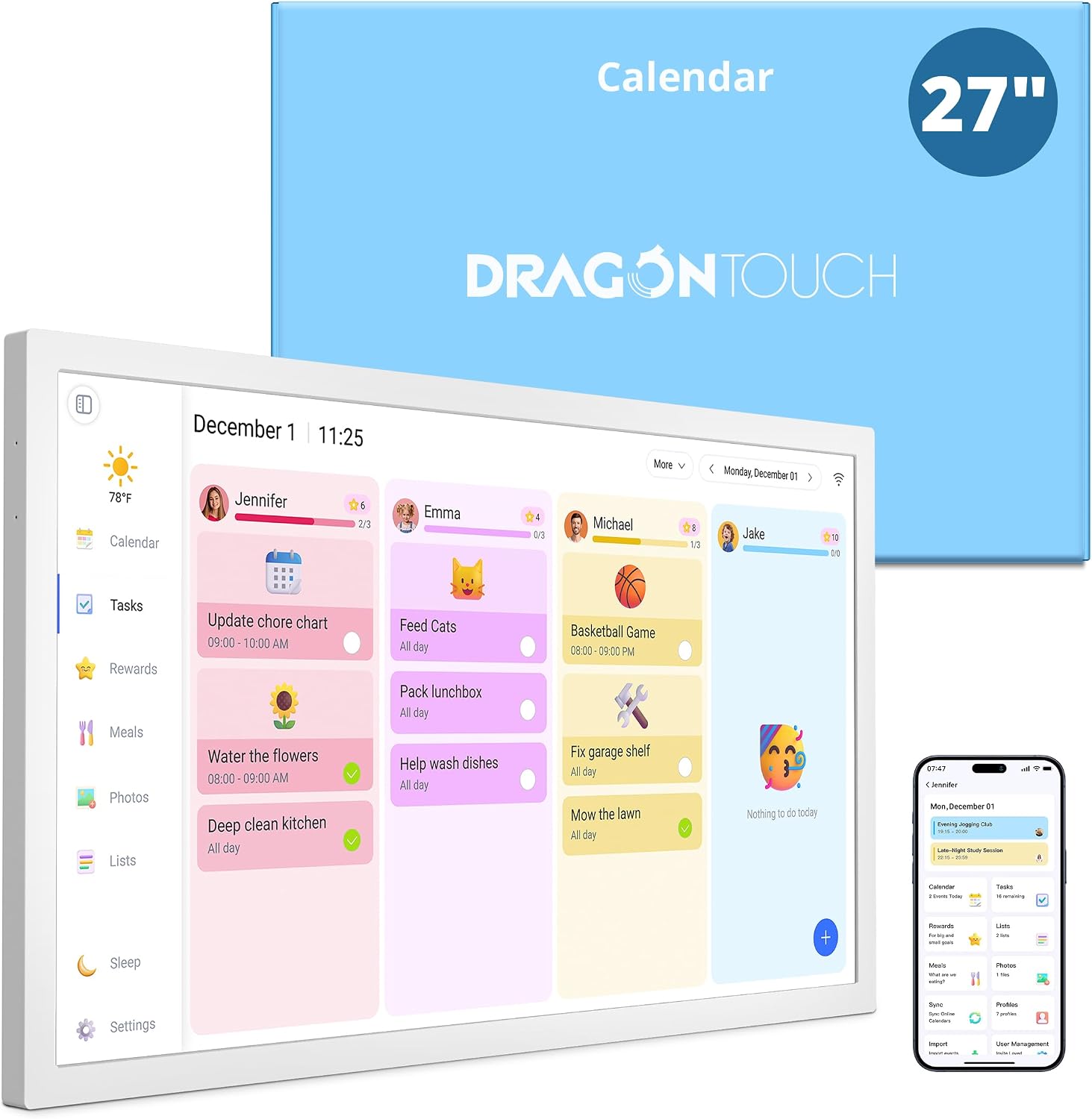 Detalle de 27-inch Digital Calendar Planner 2026