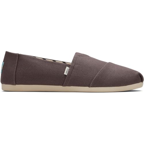 Thumbnail 3 de TOMS Mens Recycled Cotton Alpargata Loafer Flat – Grey (UK 6.5)