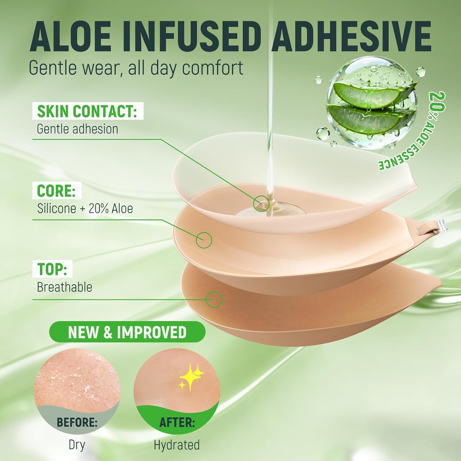 Detalle 2 de MSHalo Adhesive Bra Silicone