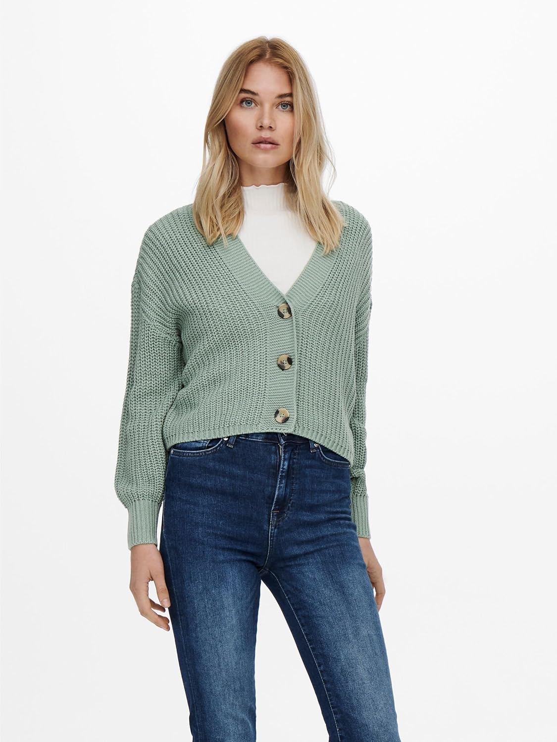 Thumbnail 2 de ONLY Female Strickjacke ONLCAROL – klassischer Cardigan mit V-Ausschnitt