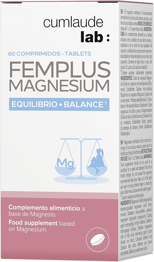Thumbnail 1 de Cumlaude Lab FemPlus Magnesium — Complemento de magnesio 60 comprimidos