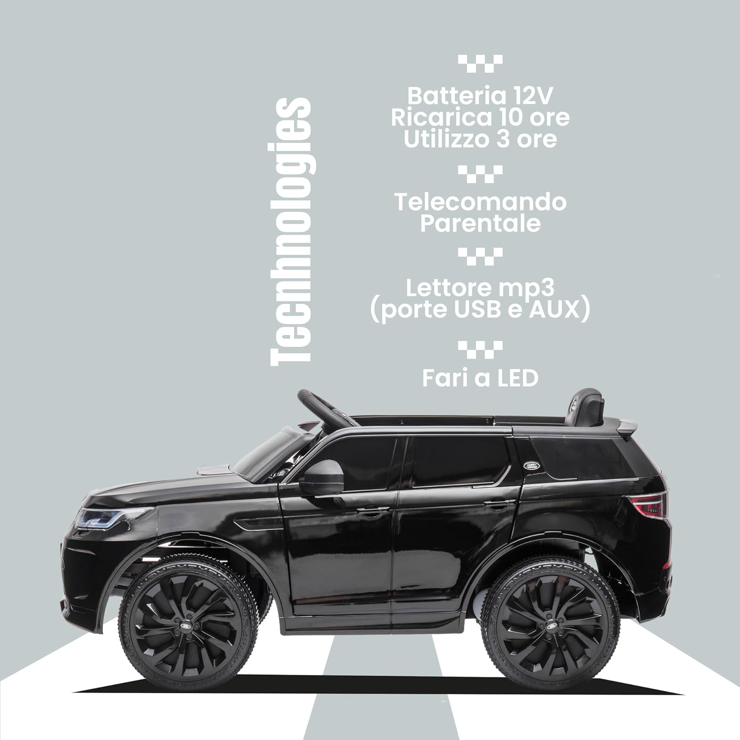 Detalle de Land Rover Range Rover 12V per bambini