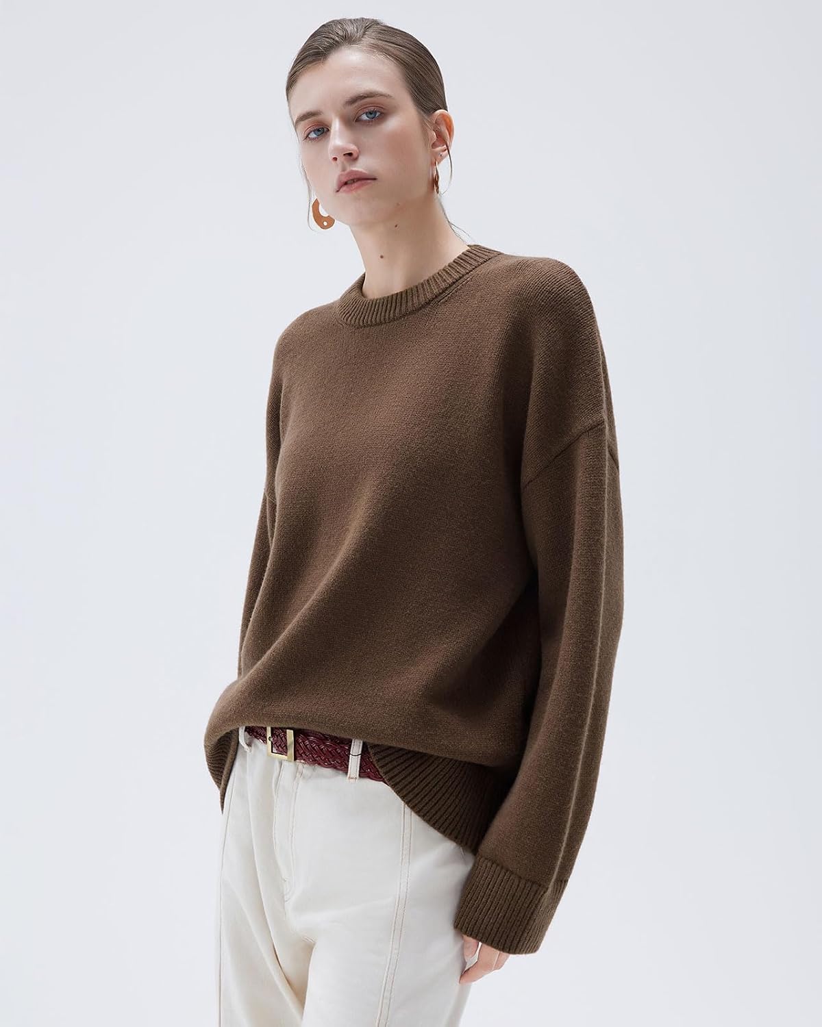 Detalle de SUUKSESS Women's Sweater Cashmere Blend