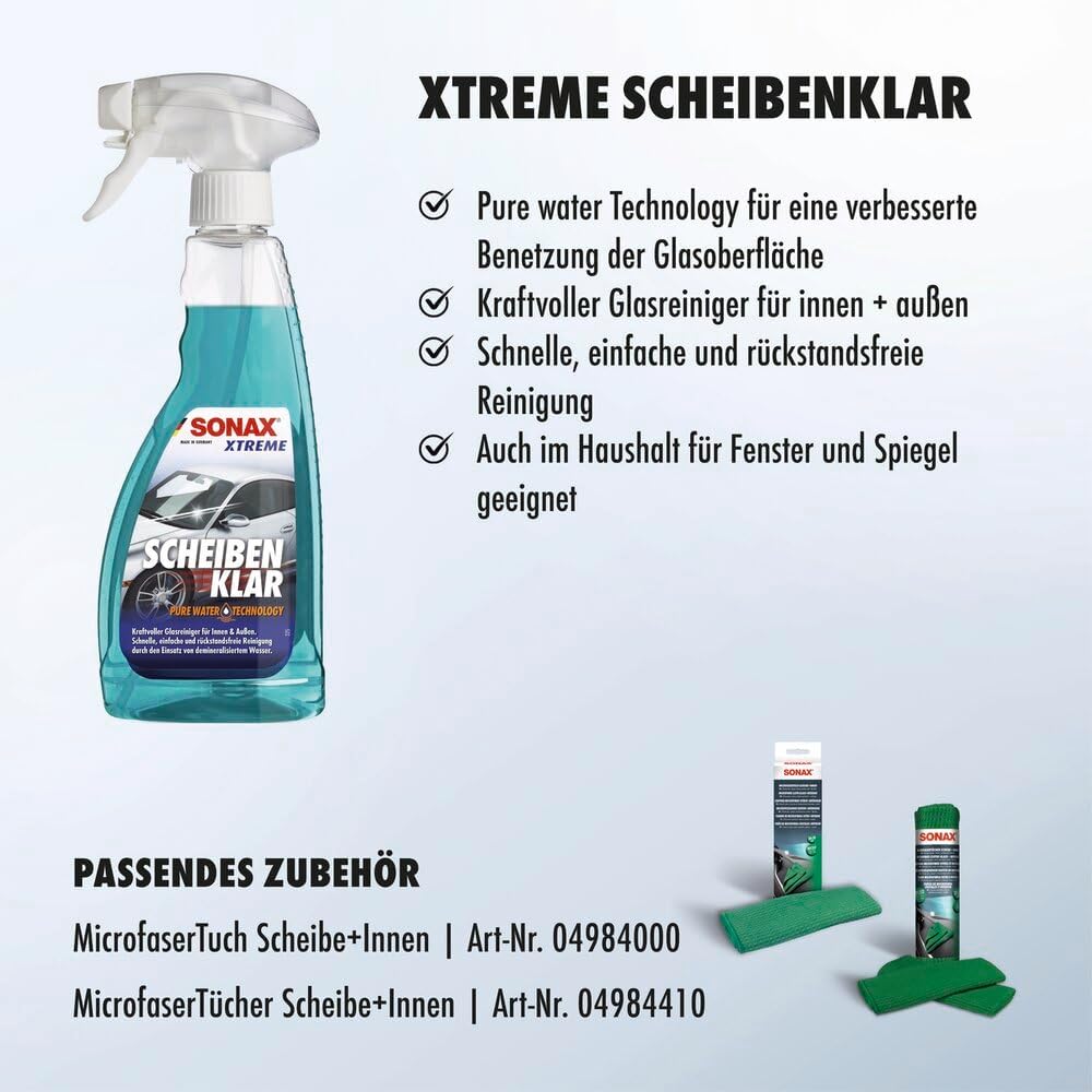Detalle de SONAX XTREME ScheibenKlar 500 ml