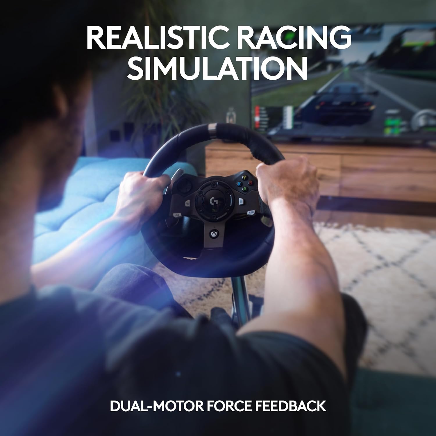 Detalle 2 de Logitech G G920 Driving Force 900° Racing Wheel