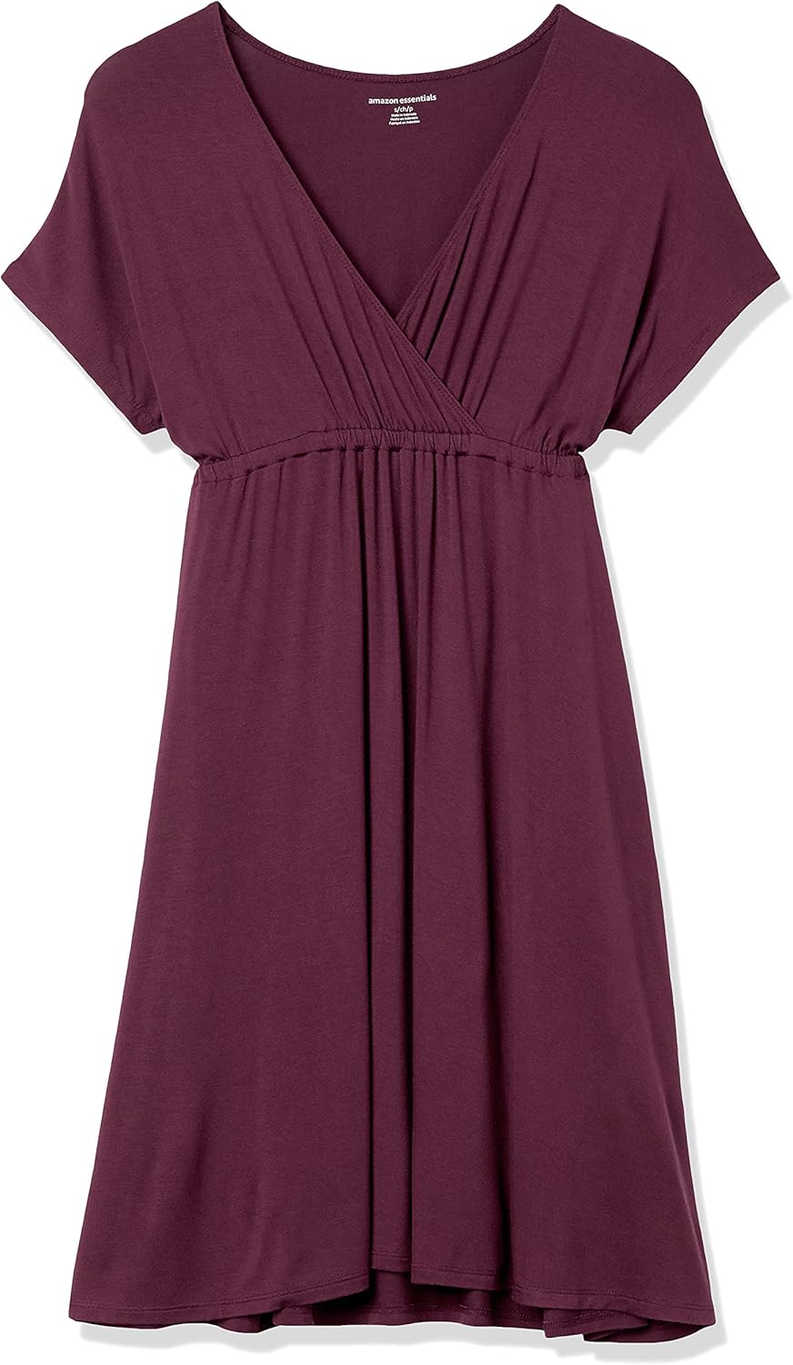 Thumbnail 3 de Amazon Essentials women’s casual surplice dress (Ecovero viscose blend) for beach and wedding guest wear