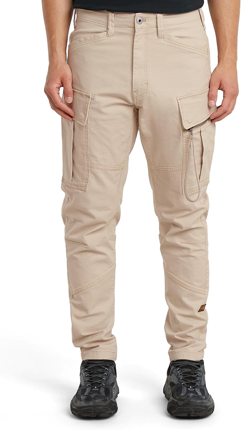Detalle de G-Star Men’s Zip Pocket 3D Skinny Cargo Pants 2.0