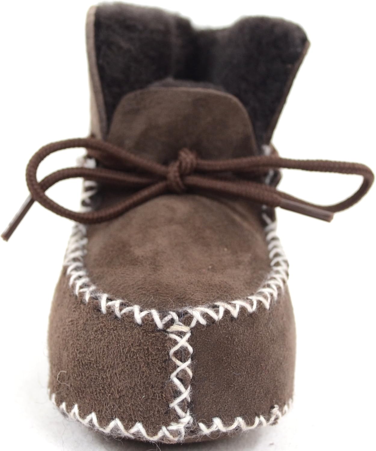 Thumbnail 1 de SNUGRUGS Baby/Children's Sheepskin Booties with Lace Up Fastening