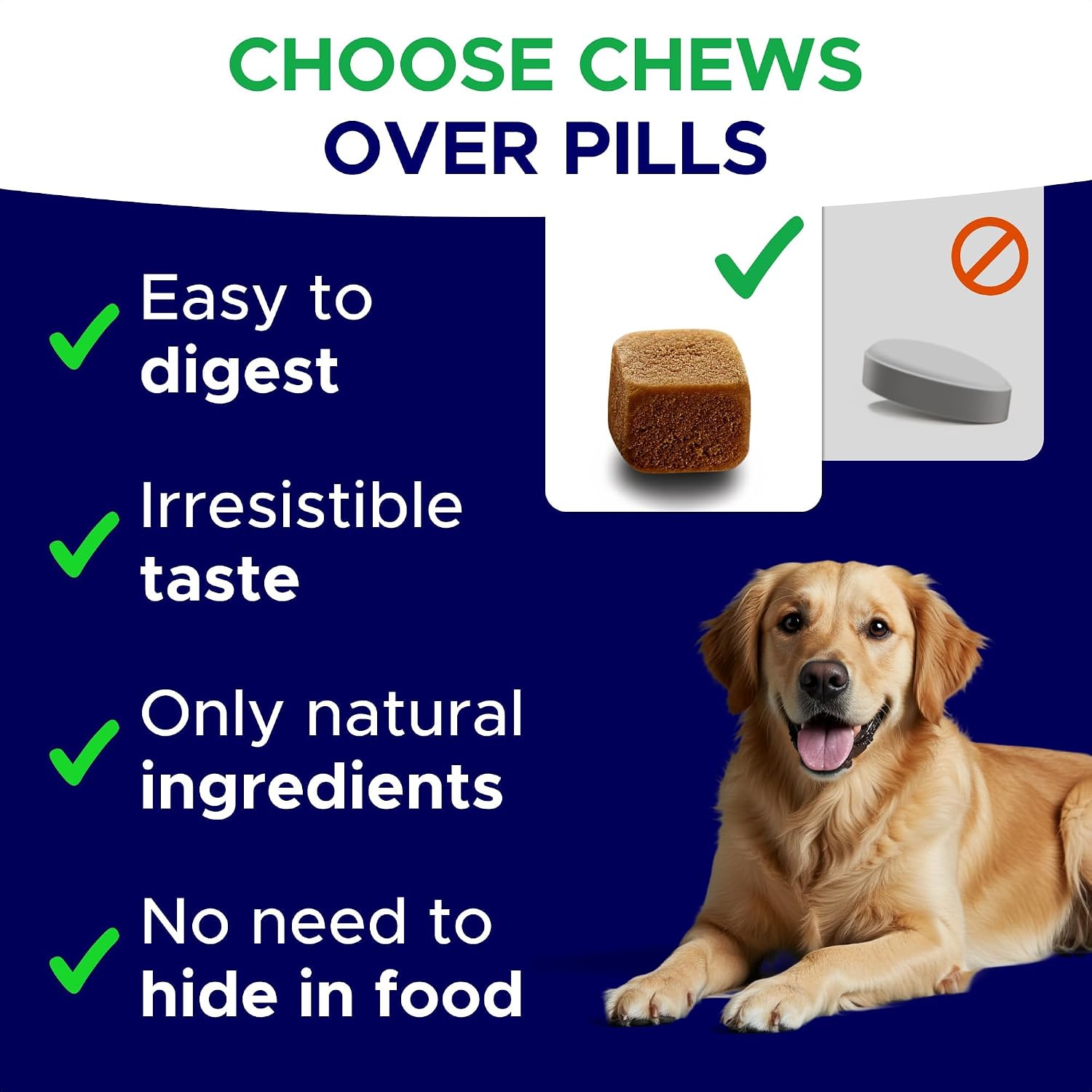 Detalle de GOODGROWLIES Dog Melatonin Chews 6 mg