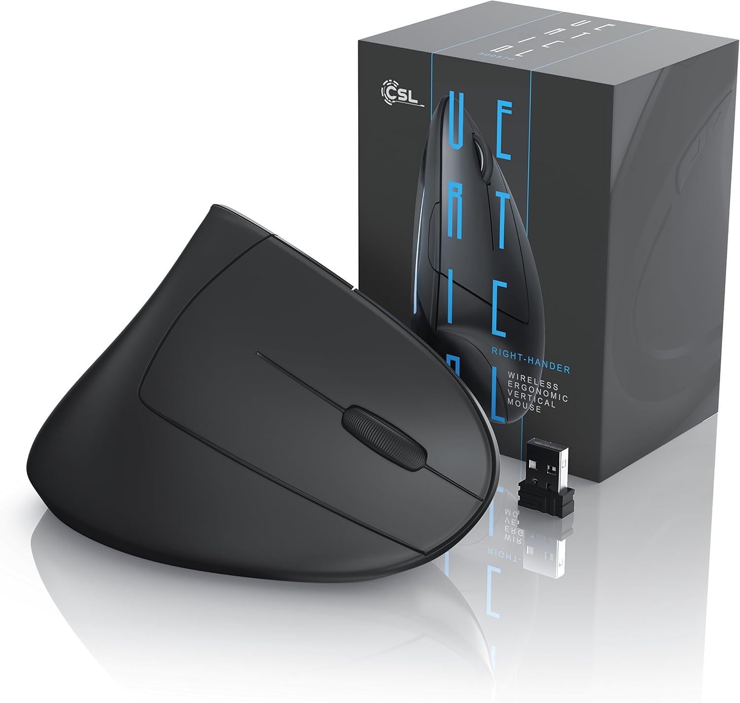 Thumbnail 5 de CSL vertikale Wireless Maus 1000–1600 dpi