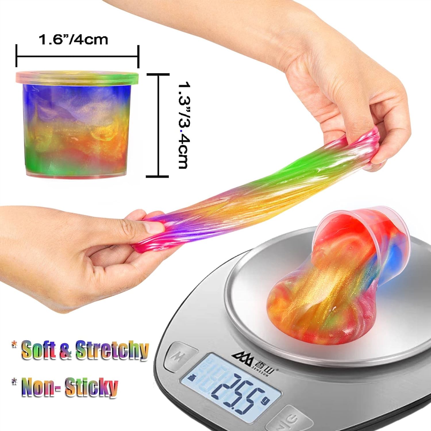 Thumbnail 3 de Galaxy Slime 24-Pack Mini Slime Party Favors