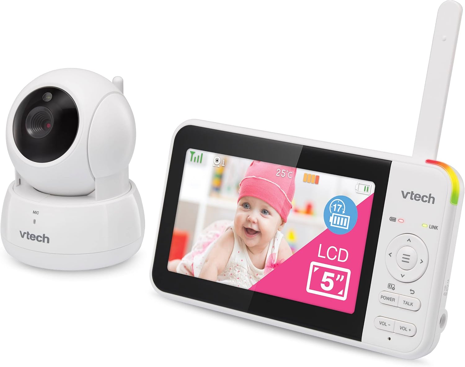 Thumbnail 1 de VTech VM924 5" video baby monitor