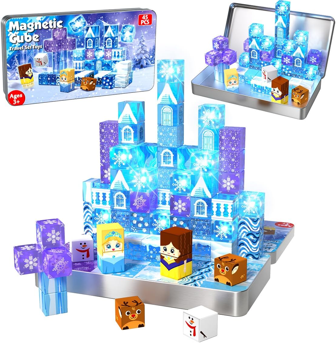 Thumbnail 5 de Annexfun Magnetic Blocks 100PCS 🧩