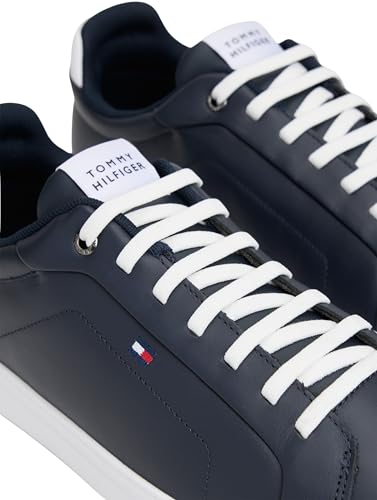 Detalle de Tommy Hilfiger Icon Court Light ESS Fm0fm05678: tenis bajos para hombre (Blue Desert Sky) 44 EU