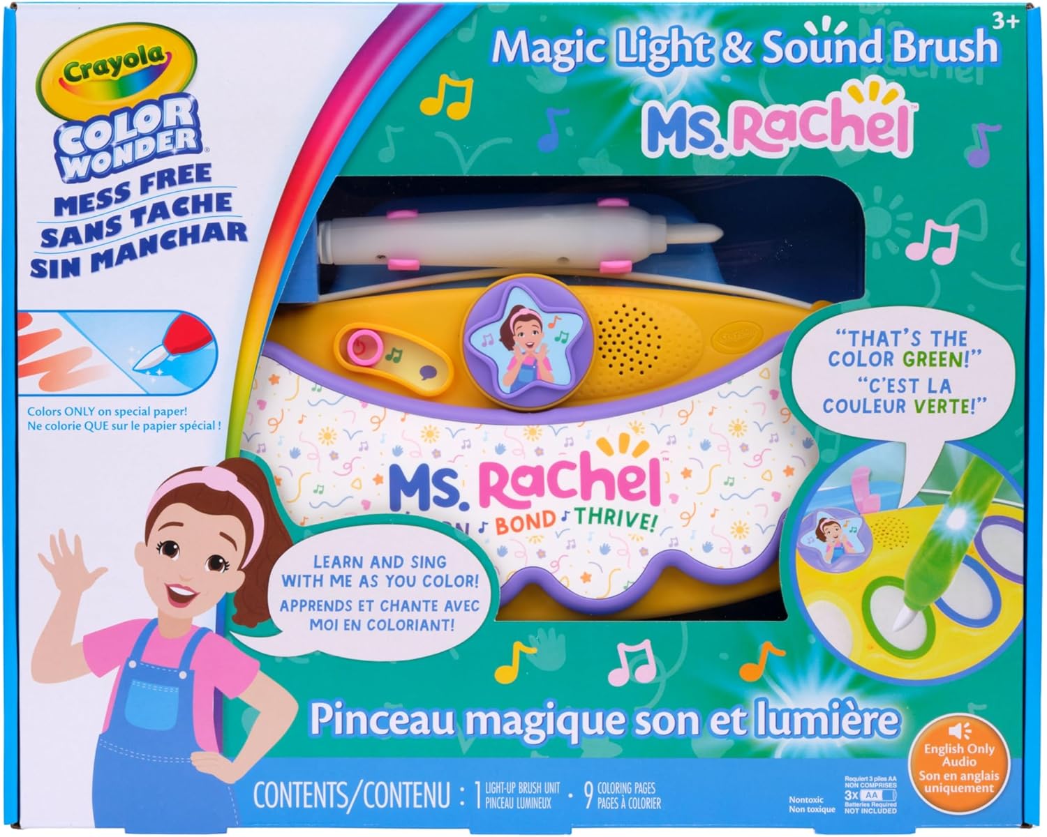 Thumbnail 2 de Crayola Color Wonder Magic Light Brush Featuring Ms. Rachel