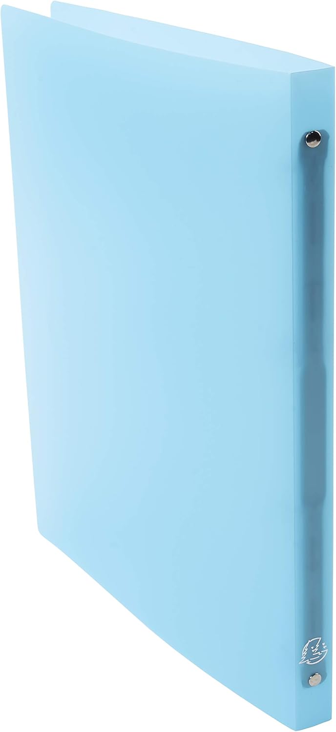 Detalle 2 de Exacompta 51170E - Lot de 5 classeurs souples Chromaline pastel, A4, 4 anneaux 15 mm, 320 x 250 mm