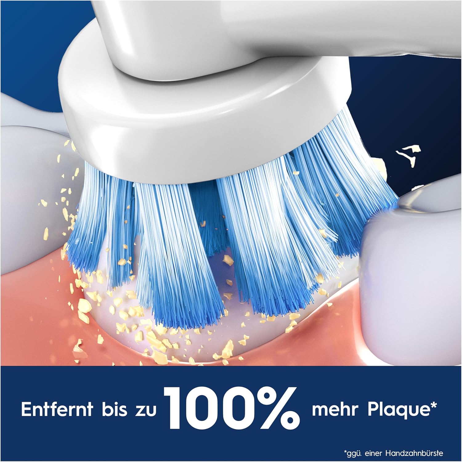 Detalle de Oral-B Pro Sensitive Clean Aufsteckbürsten (Original) – Zahnbürstenaufsatz für Oral-B Pro, 12 Stück