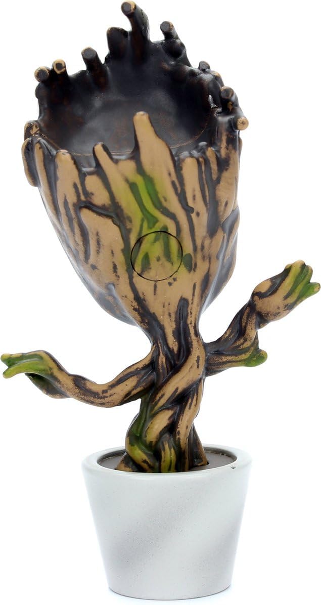 Thumbnail 2 de Jada Toys Marvel Groot Figur im Blumentopf (10 cm) – hochwertige Metall-Dekofigur