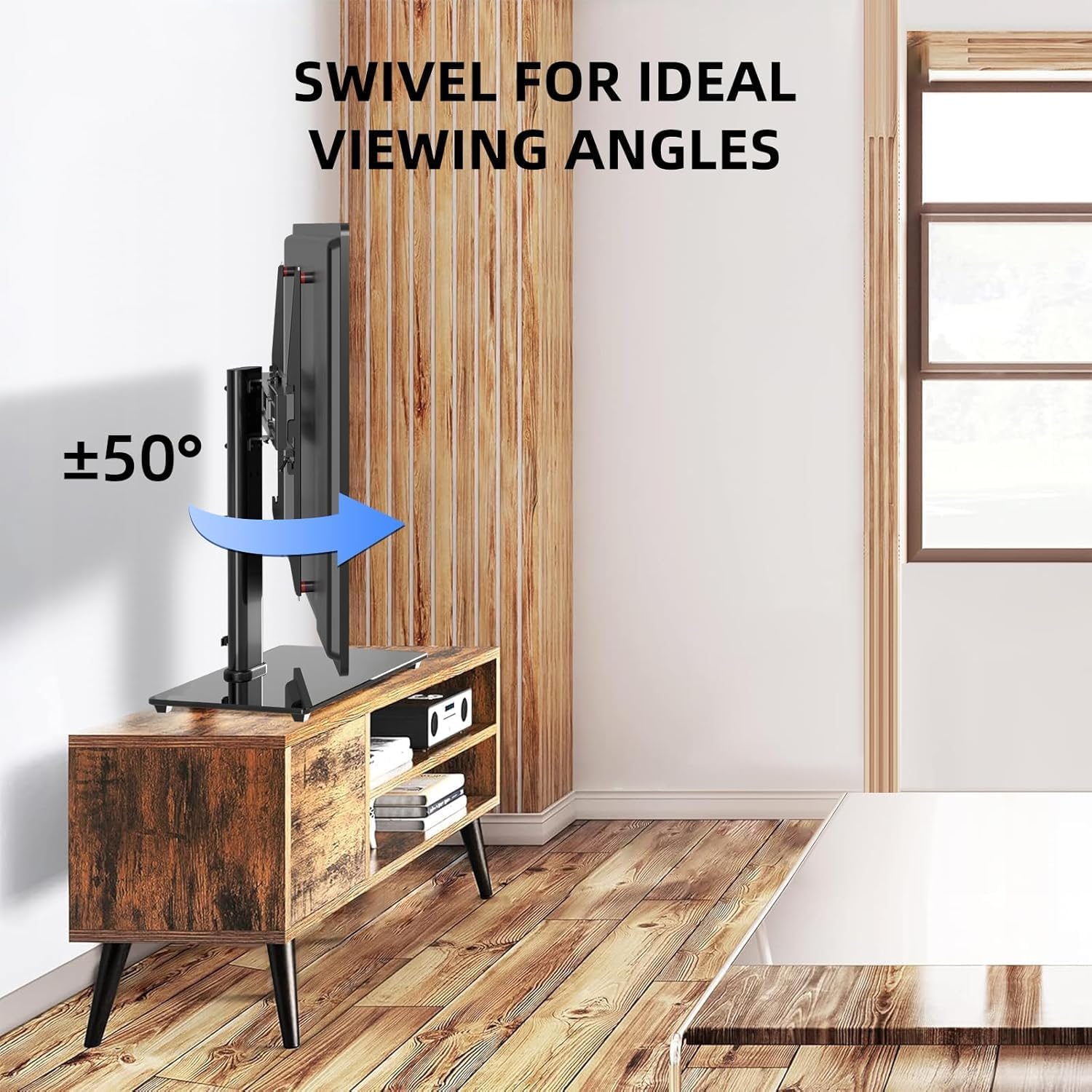 Detalle 2 de Suptek Soporte TV Pie 26–55 Pulgadas