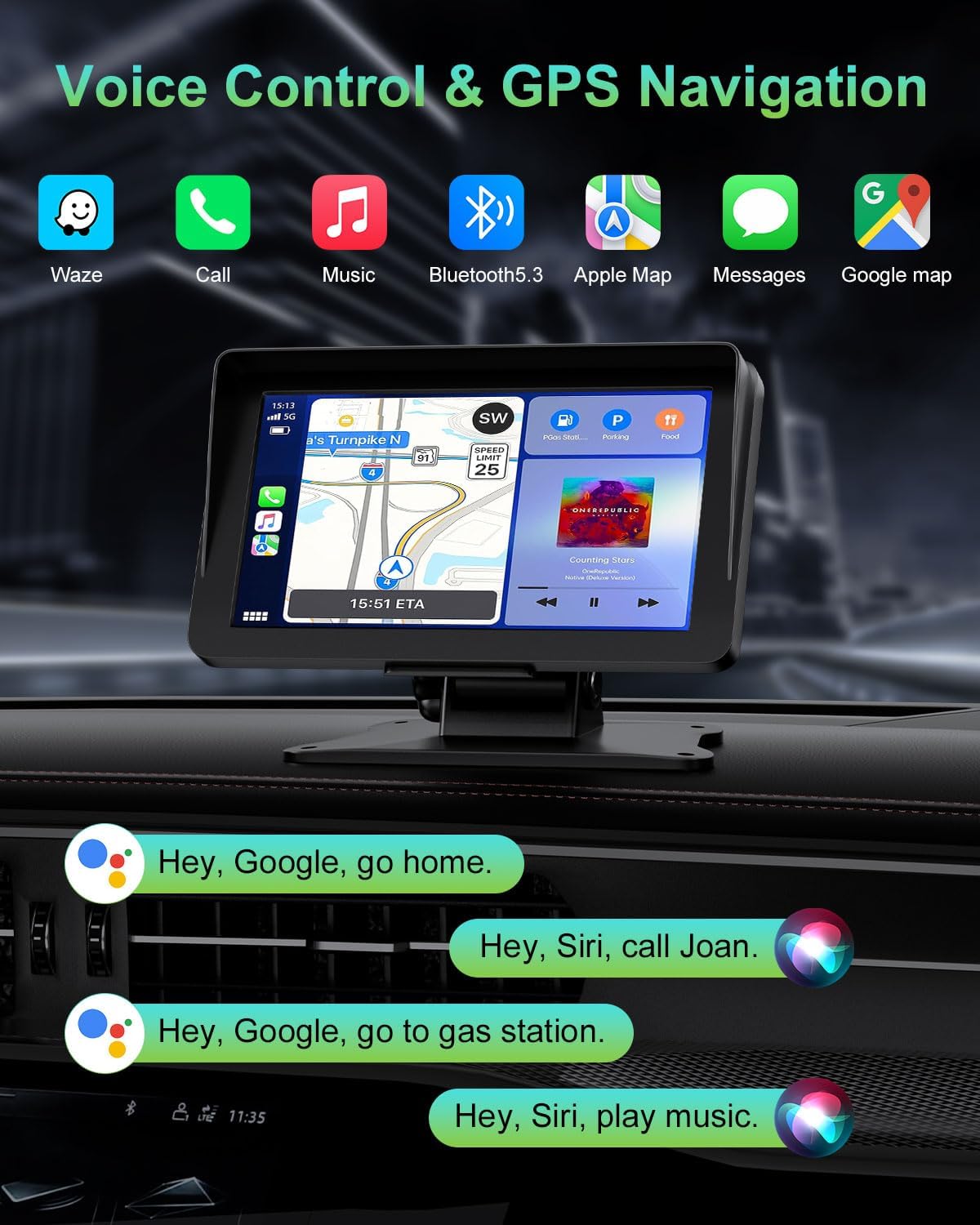 Detalle de 25HOURS Apple CarPlay Screen 7"