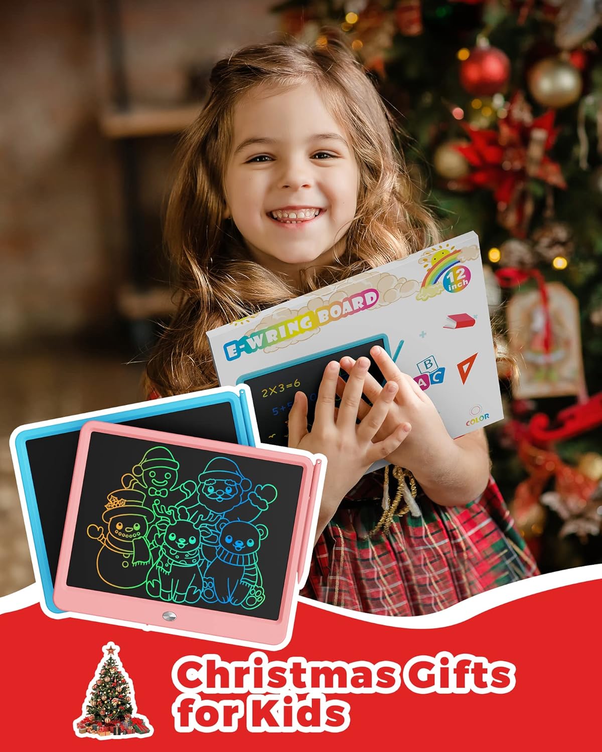 Thumbnail 6 de KOKODI 12 Inch LCD Writing Tablet with Anti-Lost Stylus (Blue) for Kids Ages 3–8