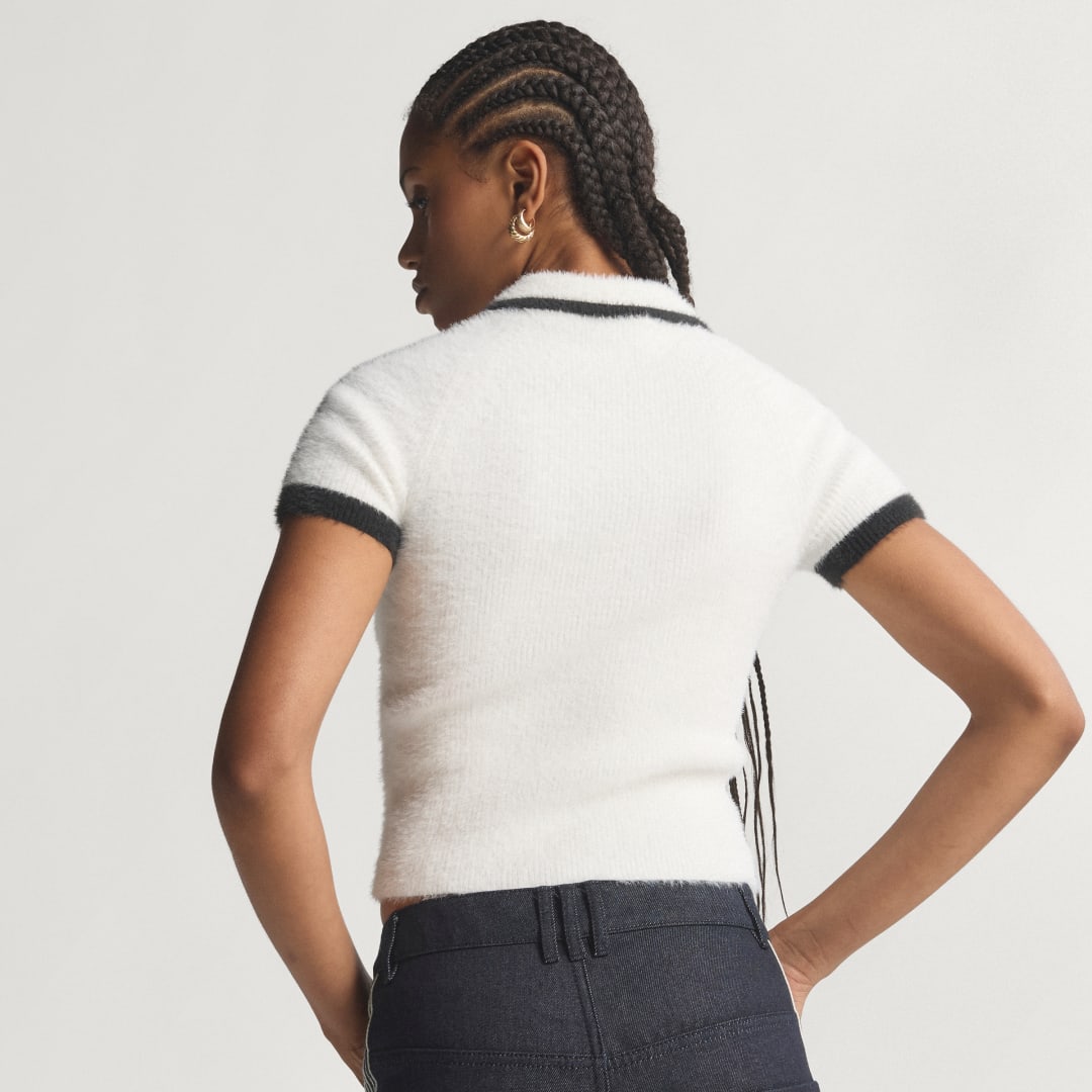 Detalle 2 de Camiseta de punto Cali — Adidas (Blanco)
